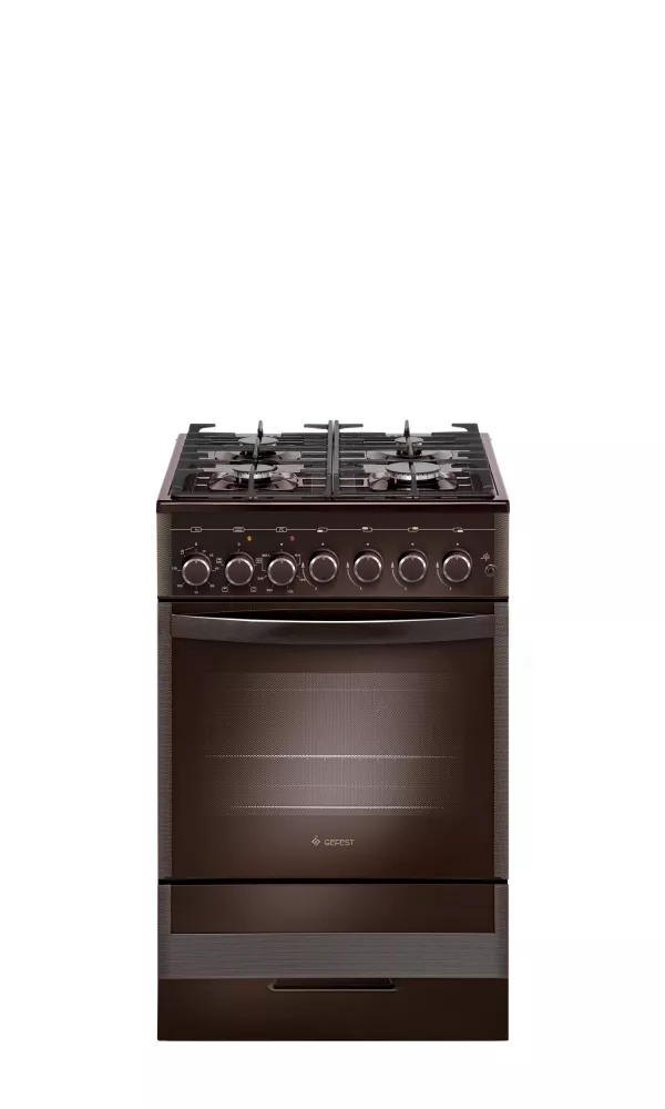 ГазоЭлек. плита Гефест 5502-02 0045 (корич)